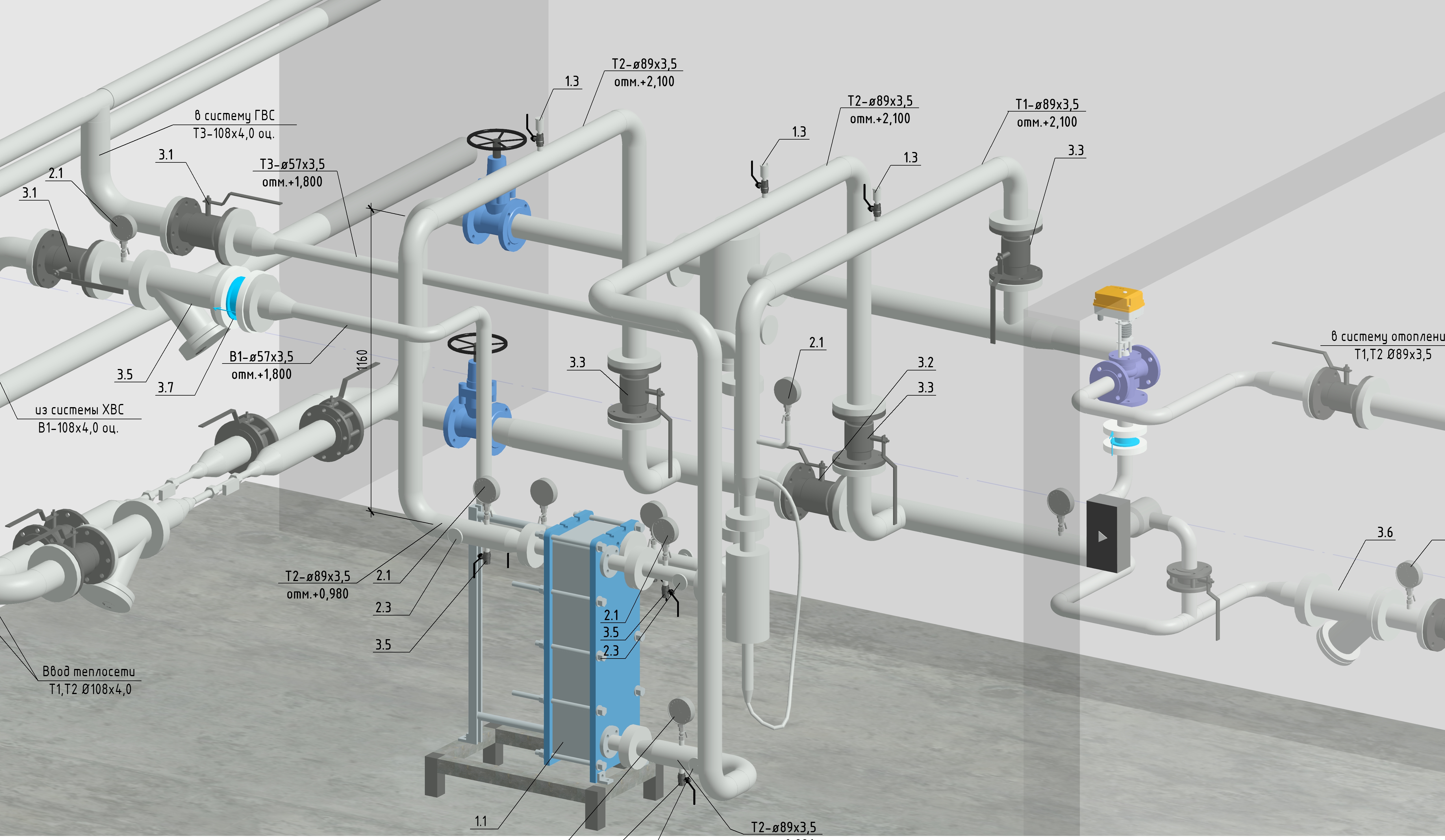 Обследование системы горячего водоснабжения в многоквартирном доме